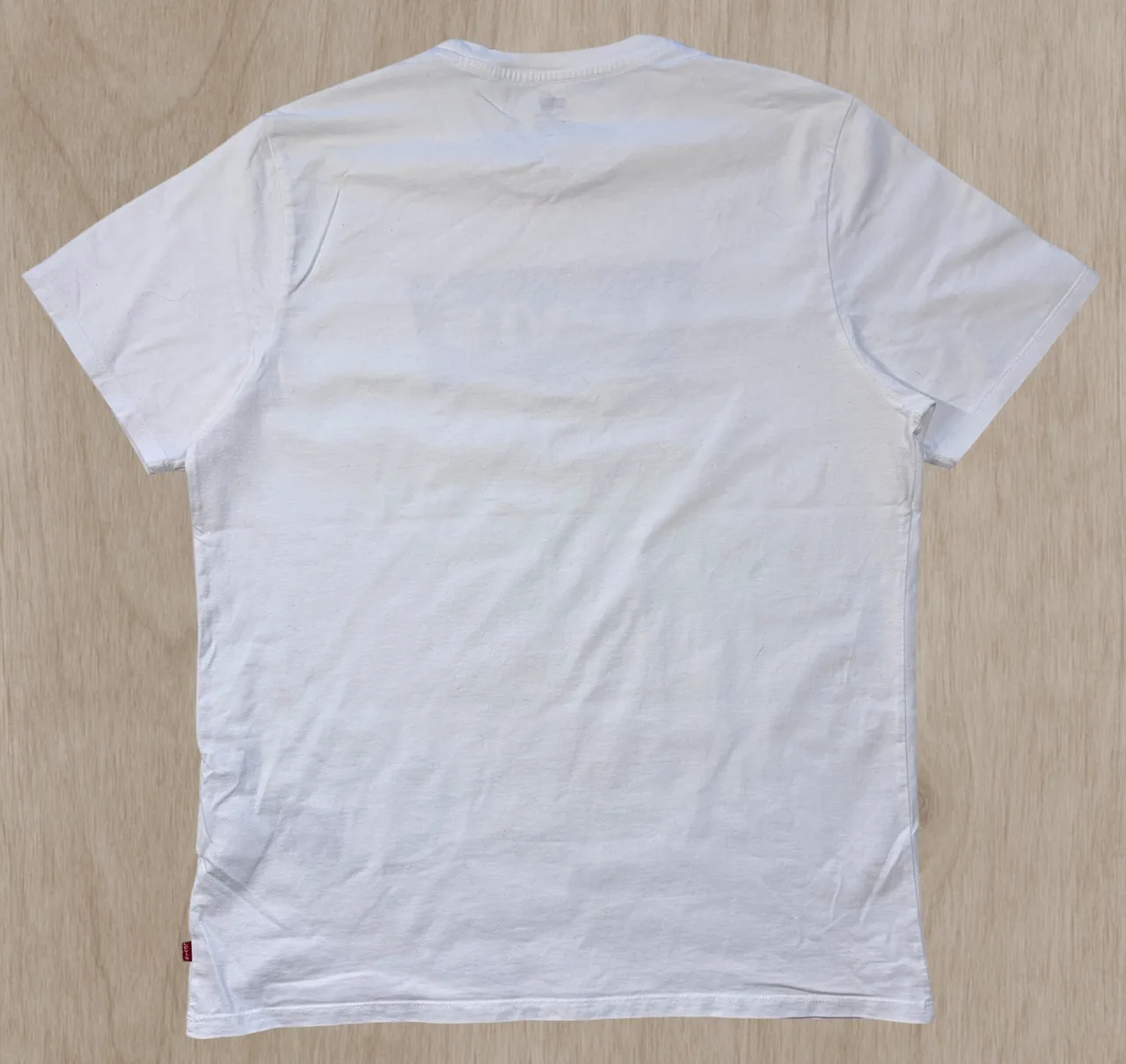 Levi's Men's XL White Camo Batwing Logo Graphic T-Shirt | 100% Cotton – photo 4