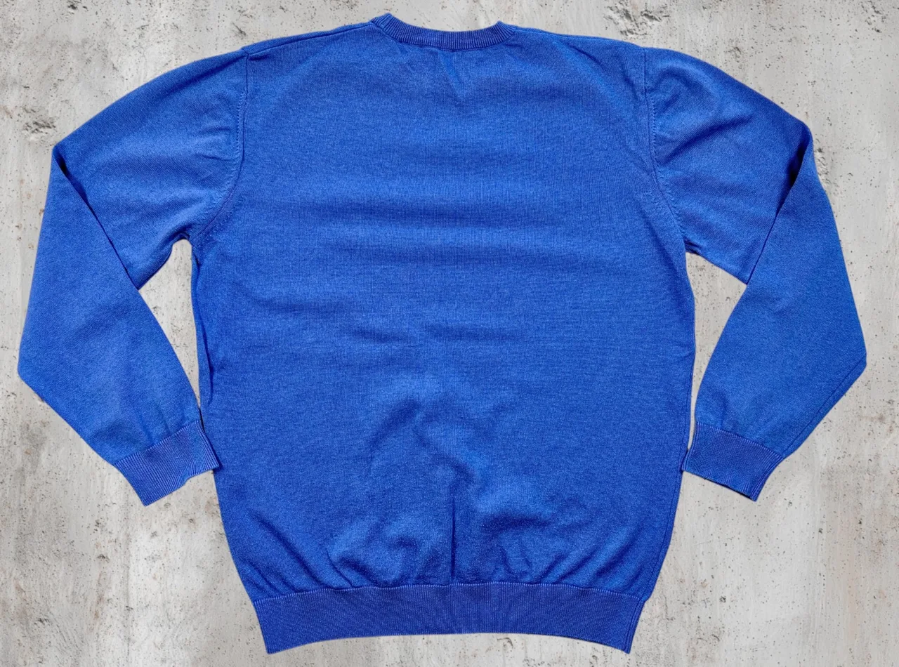 Vintage Polo Ralph Lauren USA Blue Sweater XXL – photo 4