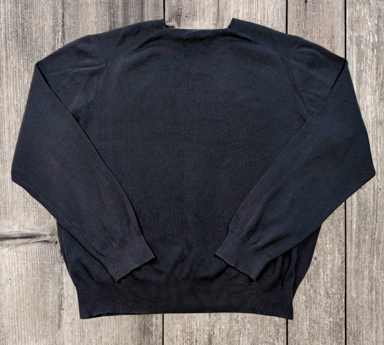 Polo Ralph Lauren Black Pima Cotton V Neck XXL – photo 4
