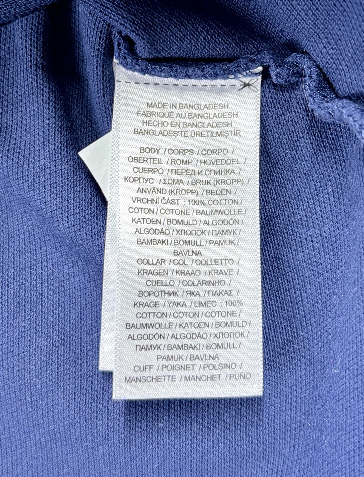 Polo Ralph Lauren Navy Red Pony Polo M — photo 8
