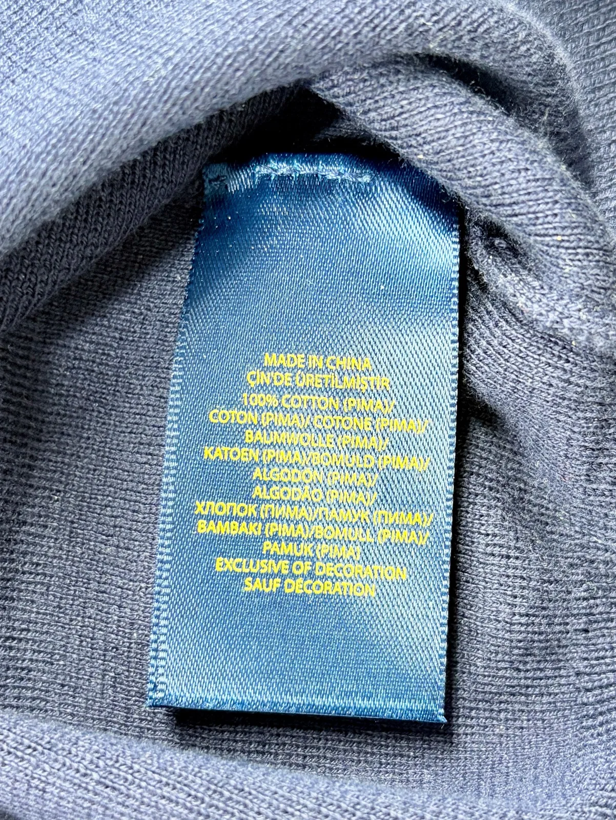 Polo Ralph Lauren Pima Cotton V Neck Jumper XL – photo 8