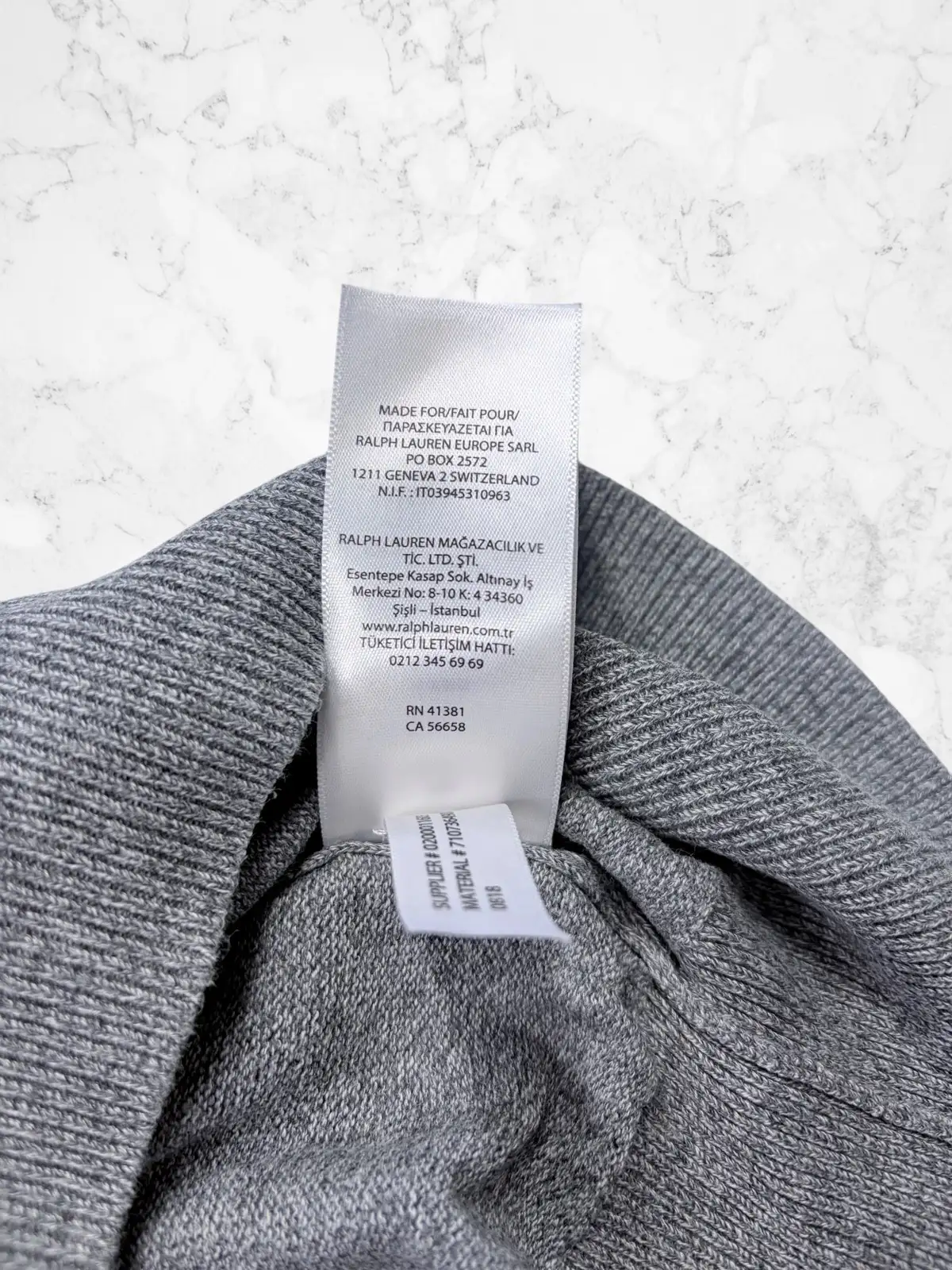 Polo Ralph Lauren Pima Cotton Crewneck XXL Grey – photo 9