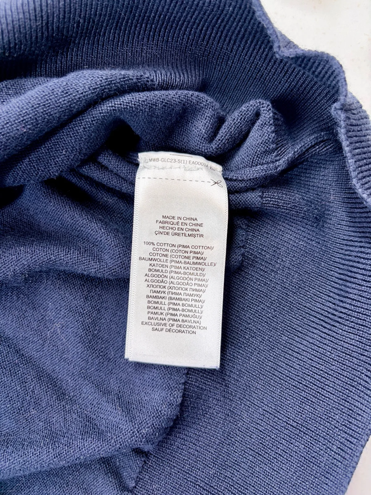 Polo Ralph Lauren Pima Cotton V Neck Jumper L – photo 10