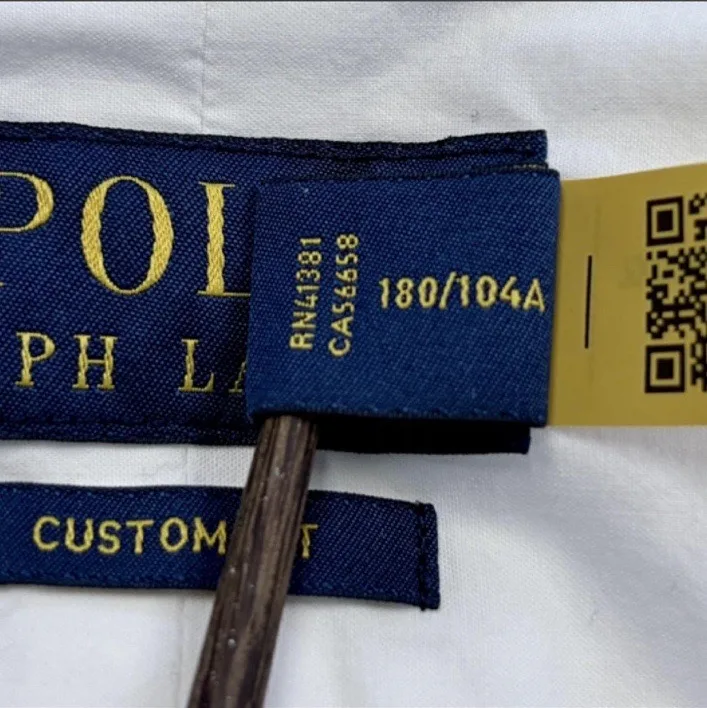 Polo Ralph Lauren Custom Fit White Oxford — photo 7