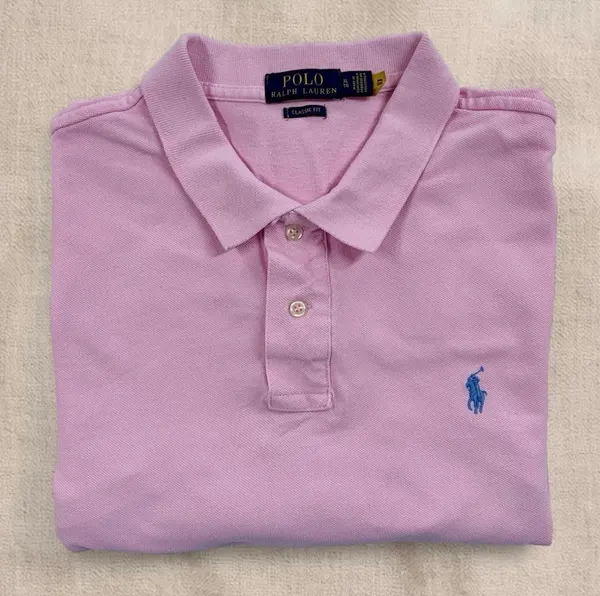 Polo Ralph Lauren Classic Fit Pink Polo – Men’s XL