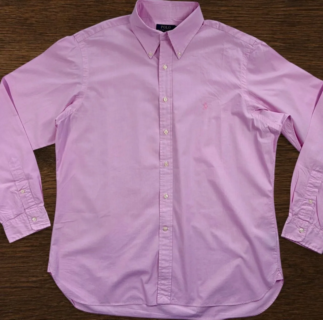 Polo Ralph Lauren Pink Button Down Shirt XL — photo 3
