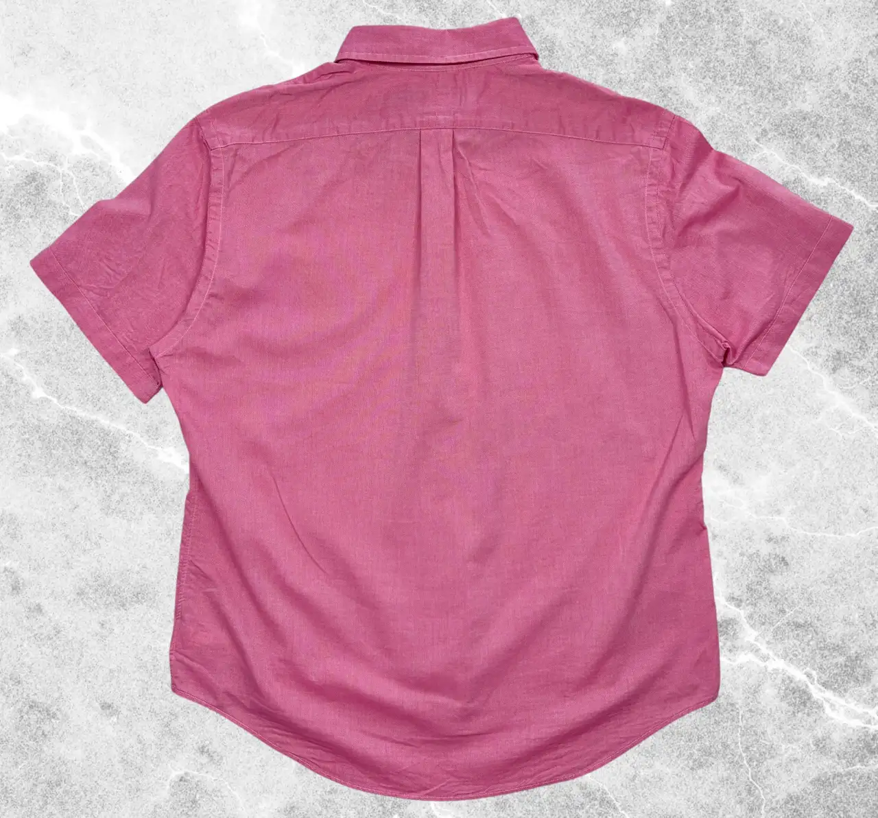 Polo Ralph Lauren Slim Fit Pink Chambray Oxford Shirt XL – photo 4