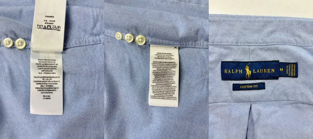 Ralph Lauren Custom Fit Oxford Shirt – M – photo 8