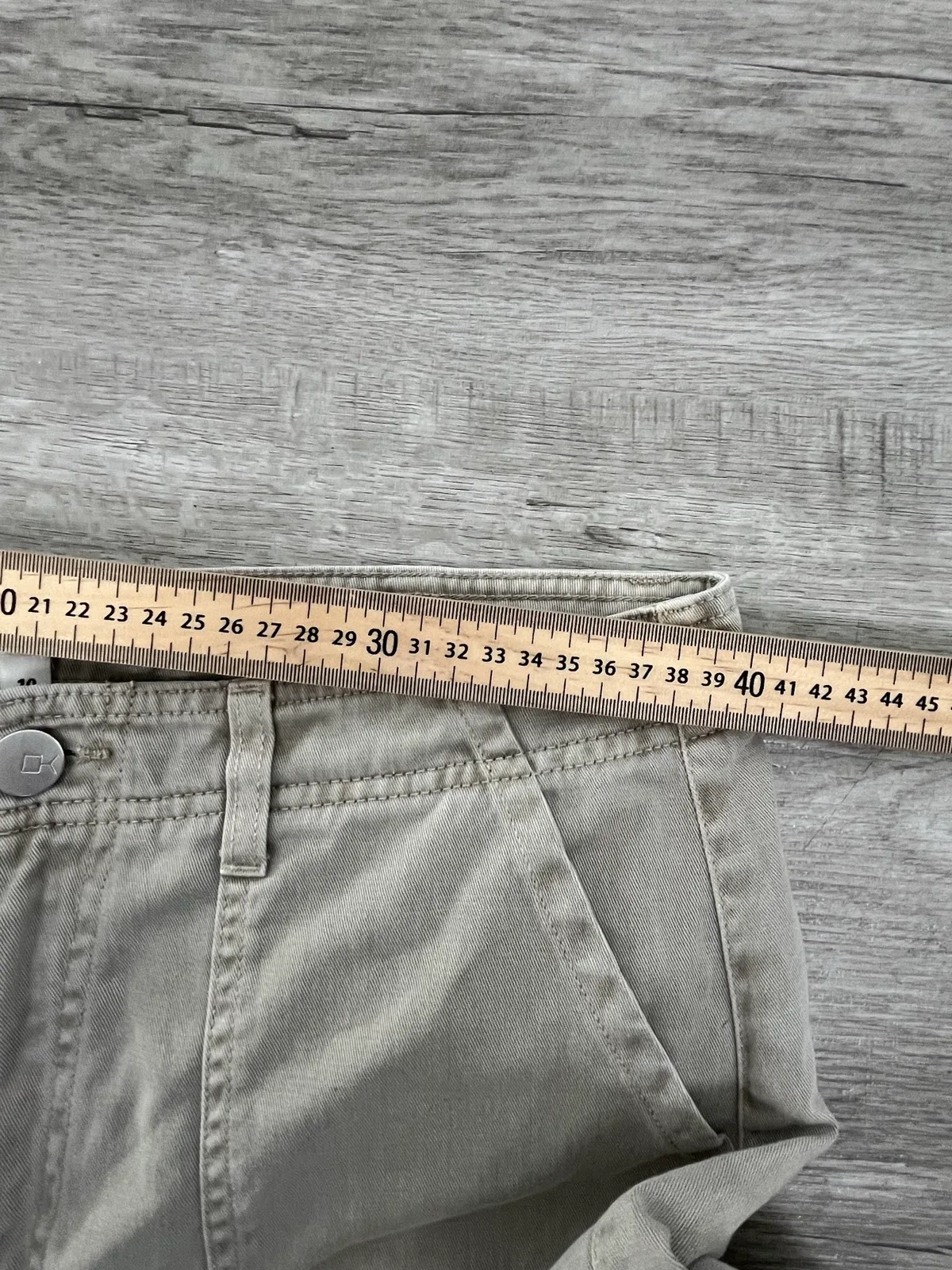 Khoko Collection Womens Cargo Pants Beige Size 10 — photo 5