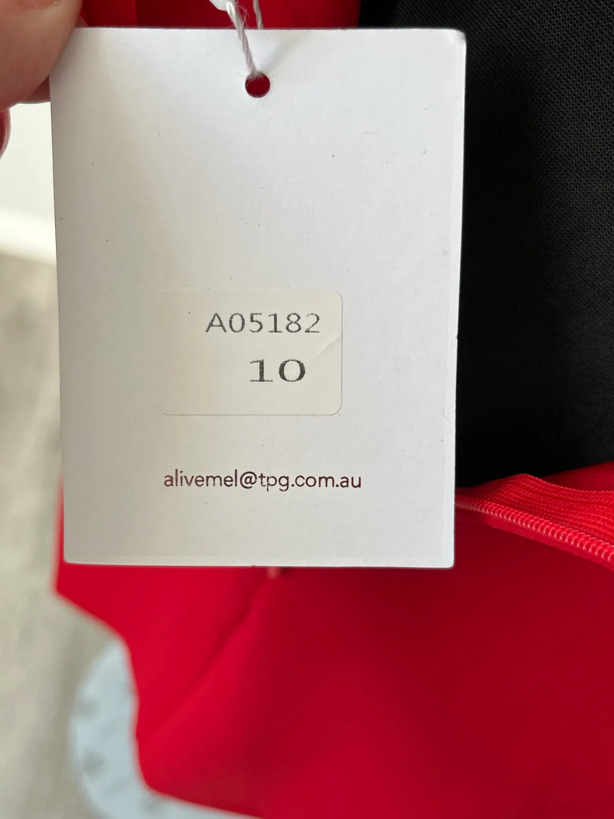 Alive Girl Women’s Halter Neck Red Dress Size 10 BNWT — photo 5