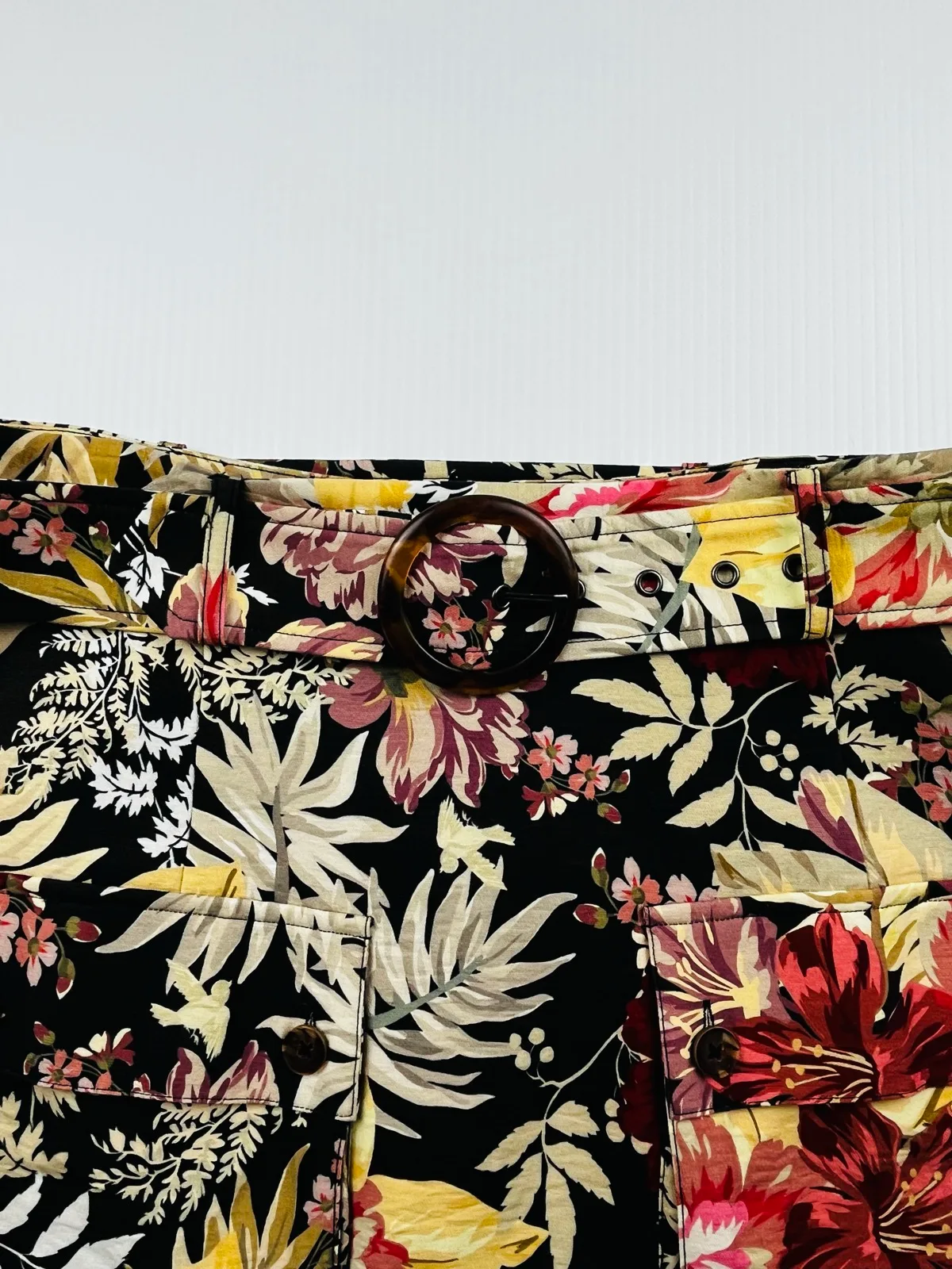 Sheike Linen Blend Mini Skirt Size 12 — photo 3