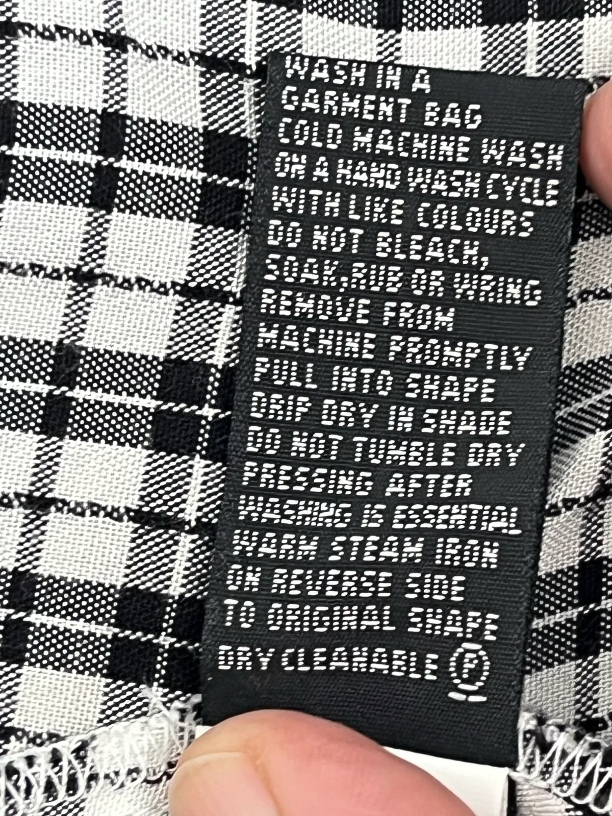 Sportsgirl Plaid Gingham Wrap Mini Skirt 16 90s Minimalist Grunge School – photo 6