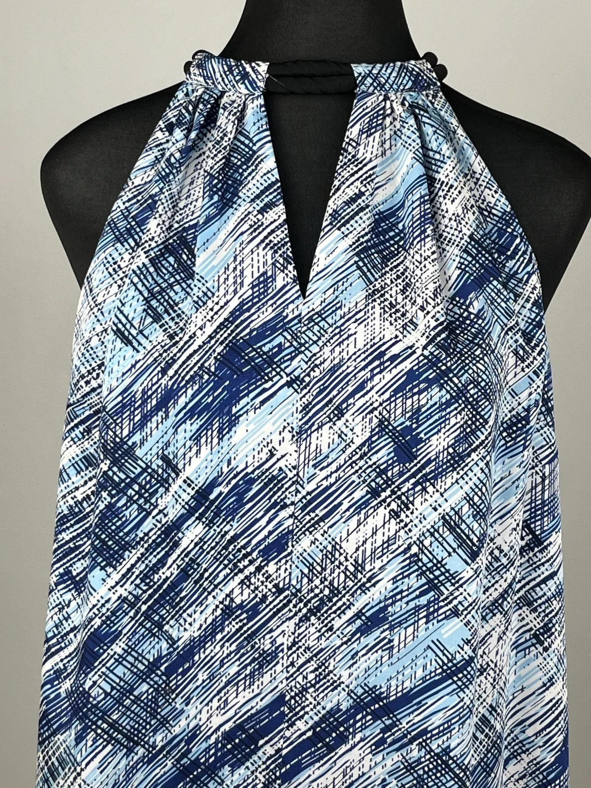 Country Road Women’s Abstract Print Dress Blue Size 12 — photo 2