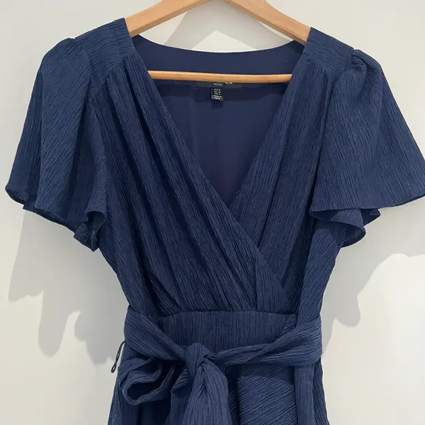 Navy blue dress