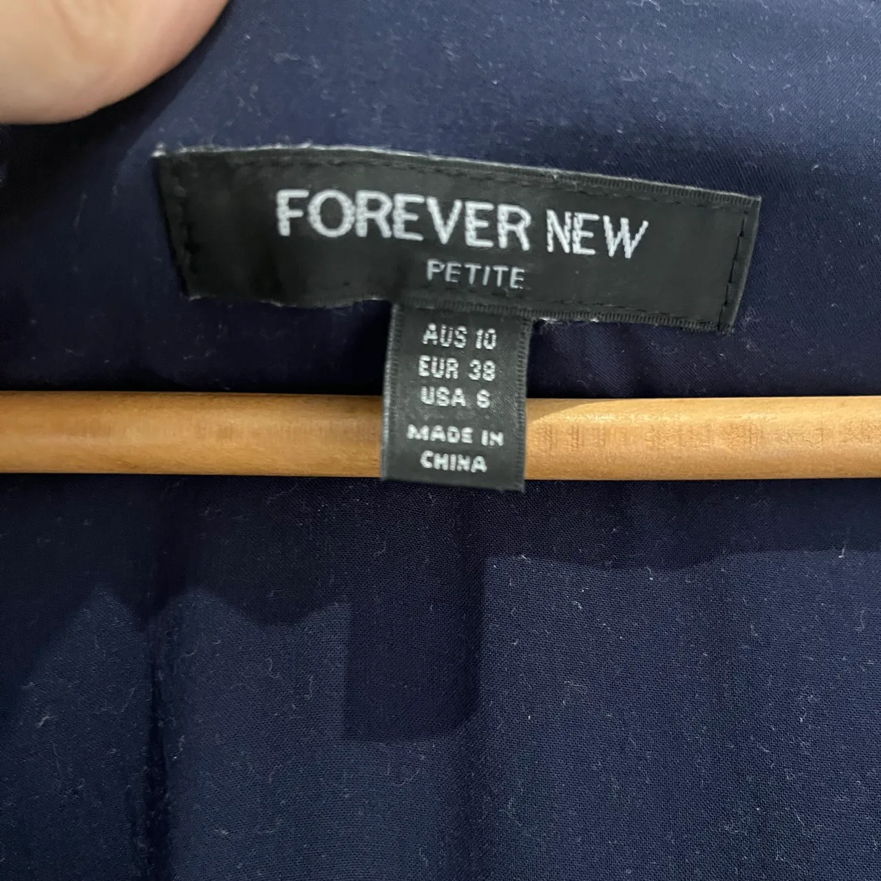 Navy blue dress — photo 4