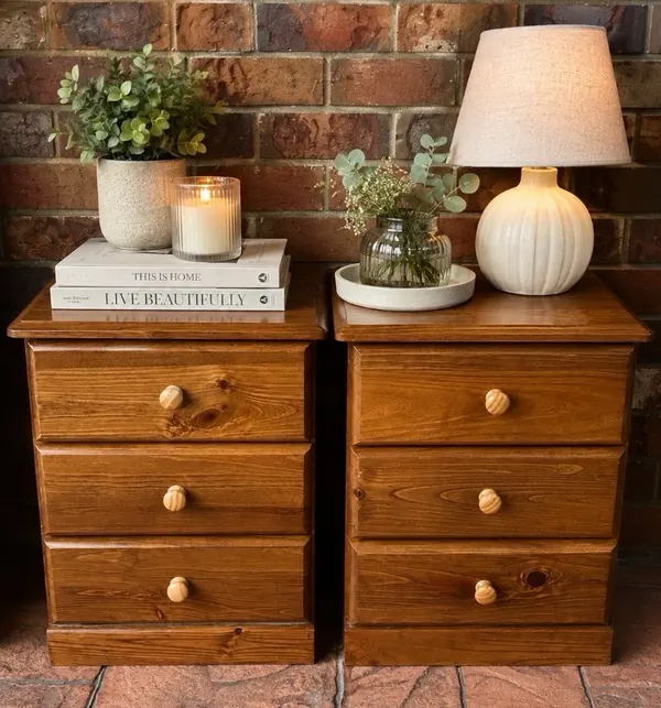Pair of bedside tables