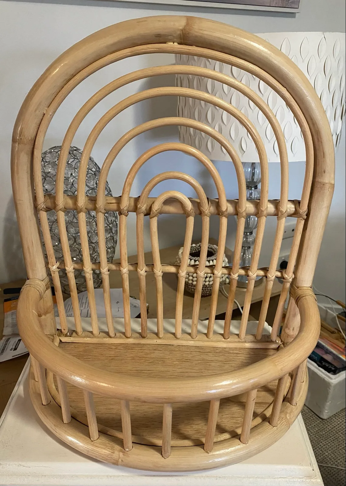 Cane arched shelf — photo 2