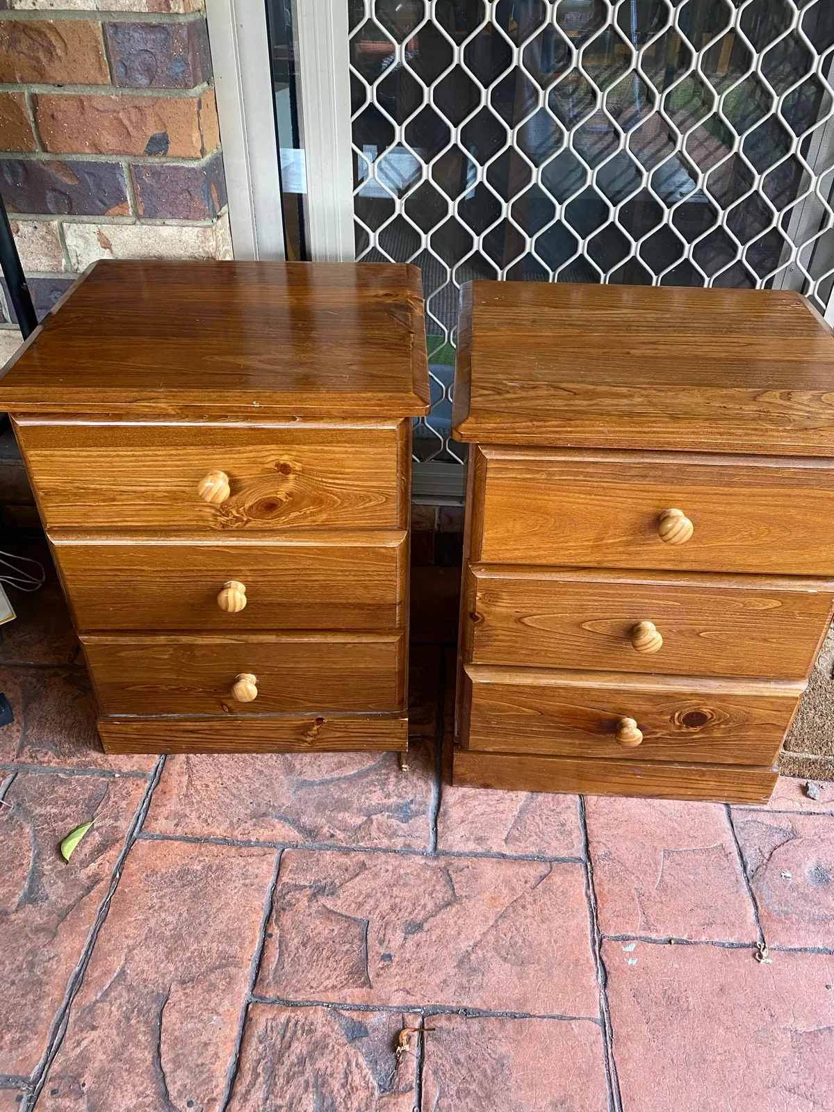 Pair of bedside tables — photo 2