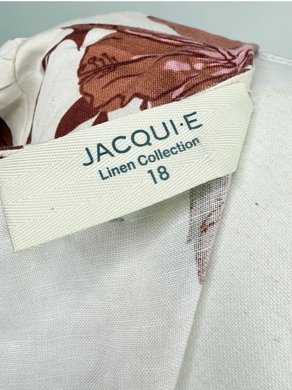 Jacquie E lined blend dress plus size 18 — photo 7
