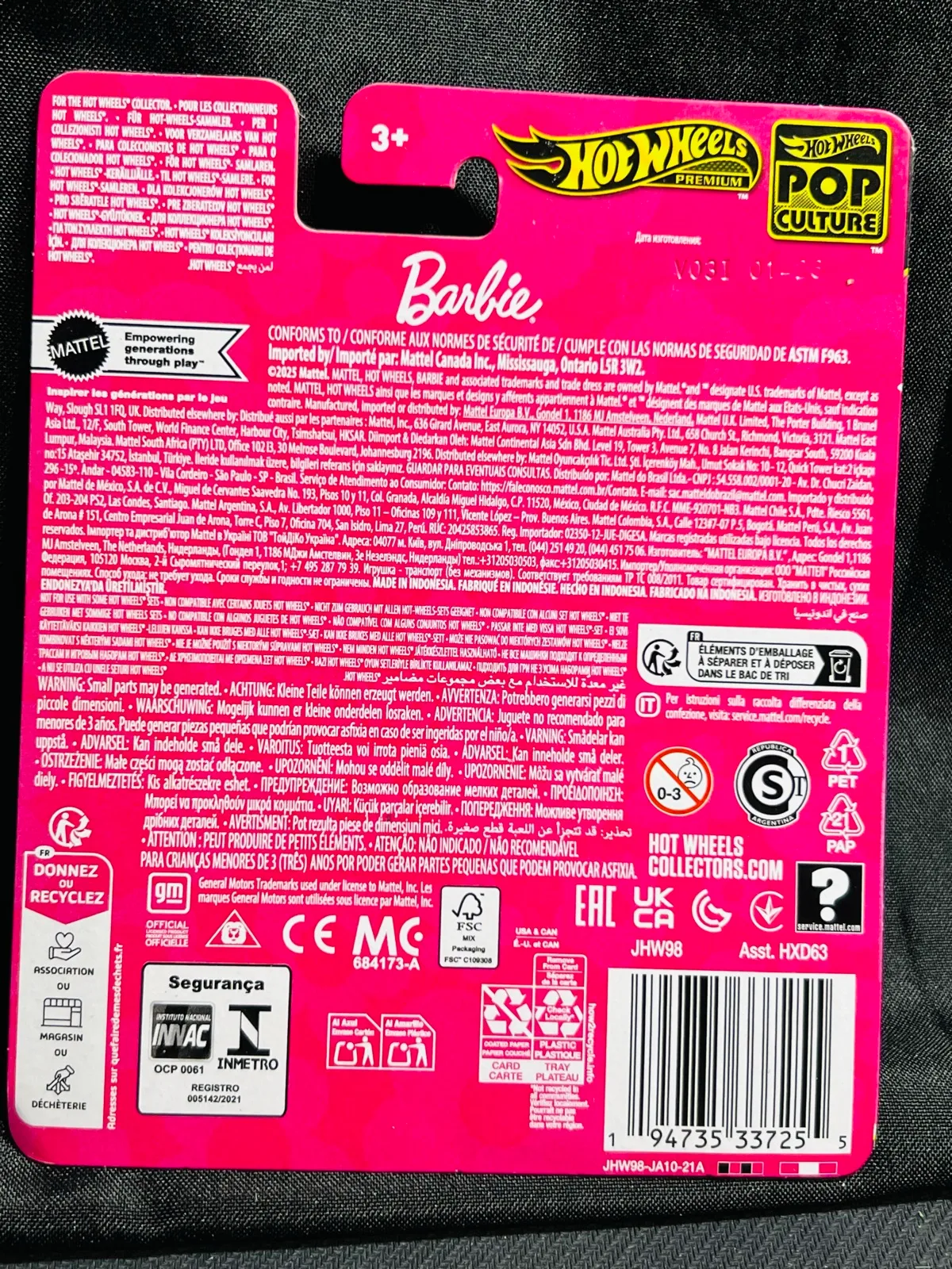 Hot wheels barbie van premium real riders brand new and sealed — photo 8