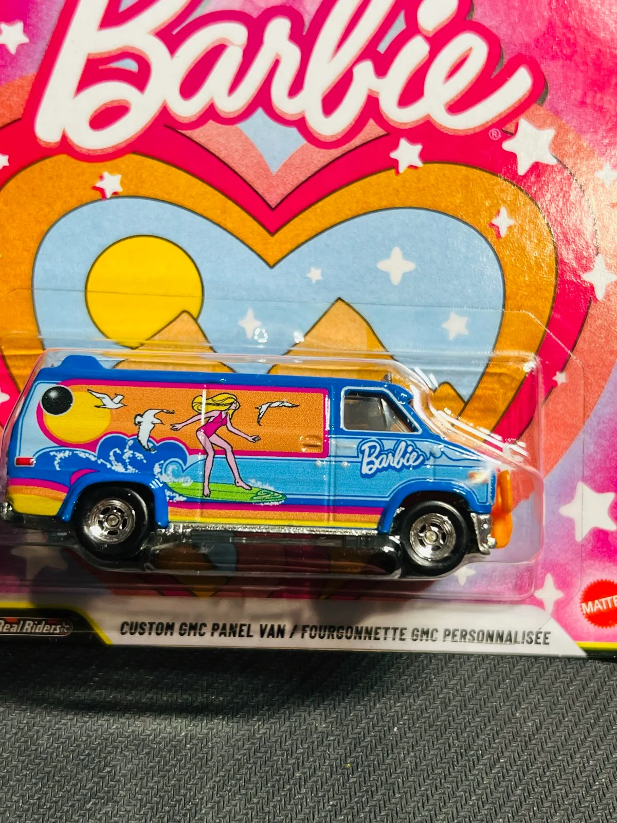 Hot wheels barbie van premium real riders brand new and sealed — photo 2