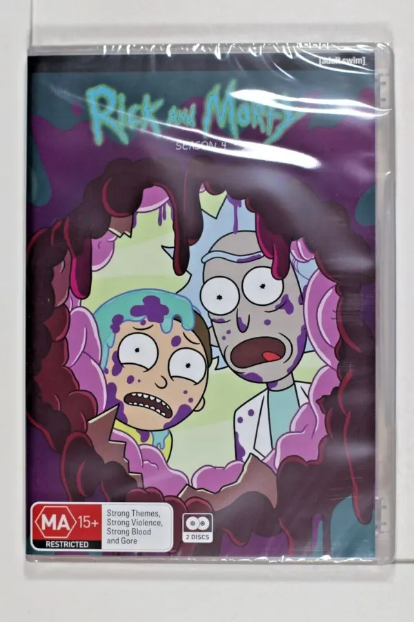 Rick And Morty : Season 4 : Region 4 DVD New Sealed