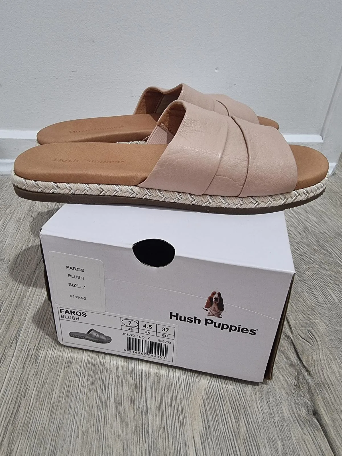 Hush Puppies Sandal - Faros Blush, size US 7 — photo 4
