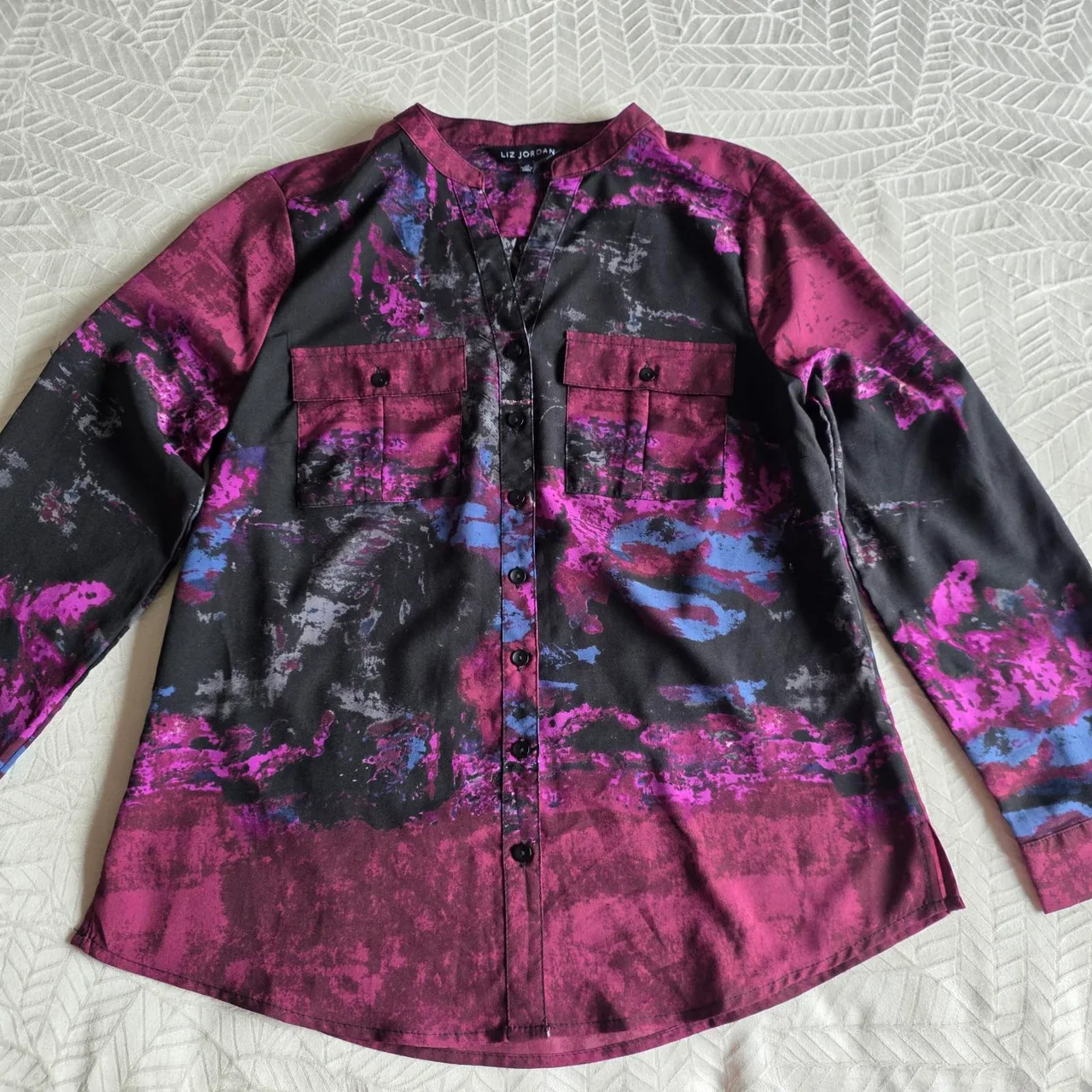 Liz Jordan womens blouse. Size 10 — photo 6