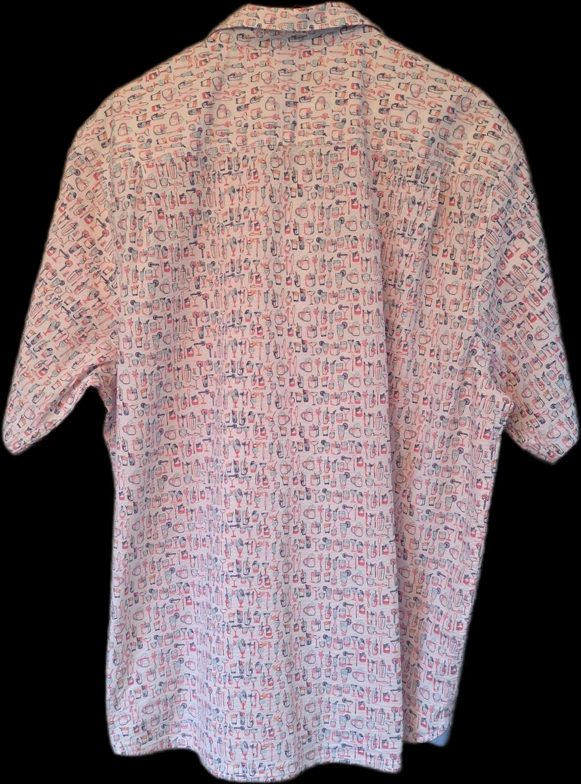 Tommy Bahama Nova Wave short sleeve shirt 96% Cotton 4% Spandex — photo 2