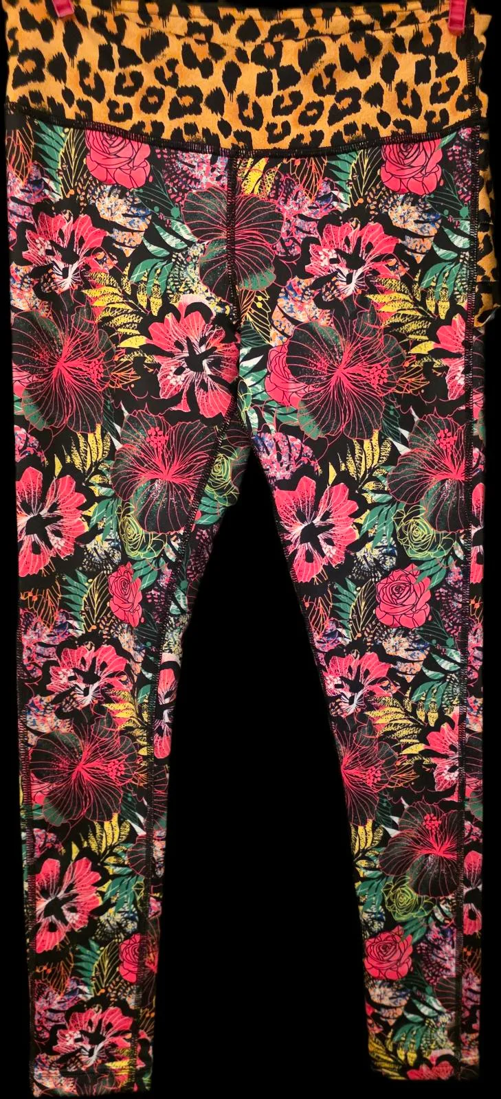 Zumba Wear La Panchanga Ruffle leggings. Size Medium — photo 2