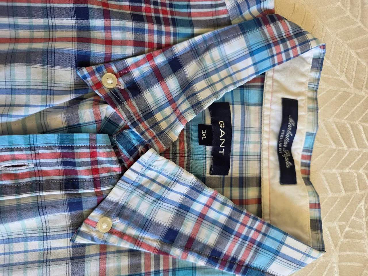 Gant men's cotton shirt. Size 3XL — photo 5