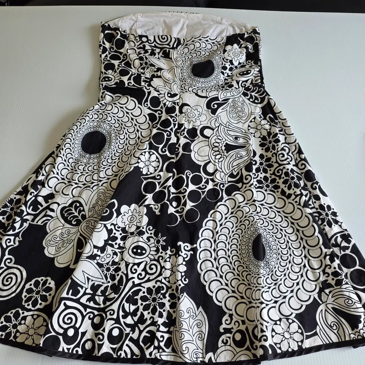 PORTMANS Vintage Y2K Strapless Cocktail Dress Size 12 – photo 4