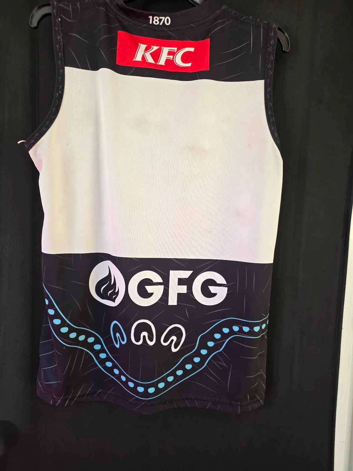 AFL Port Adelaide Power 2014 Indigenous Guernsey. Size Large — photo 2