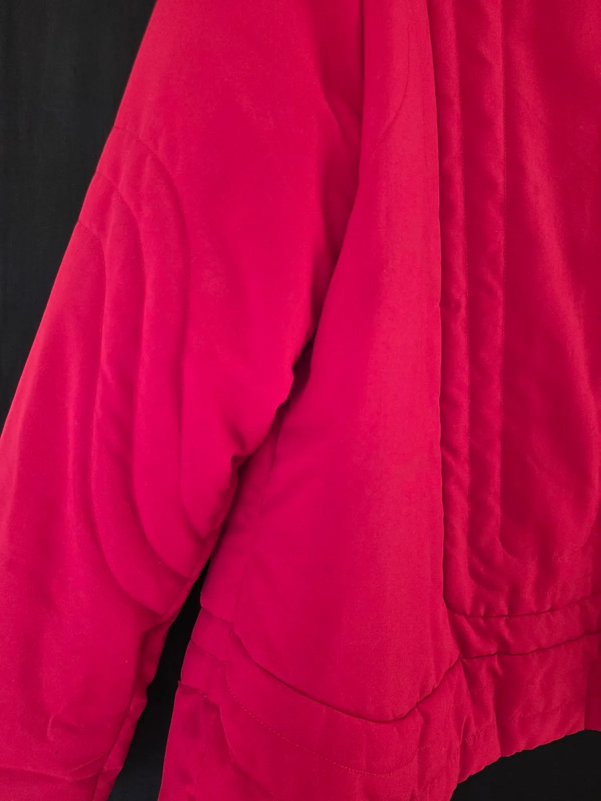 Puffer Jacket Liz Jordan Biker Jacket Style. Size L. — photo 7