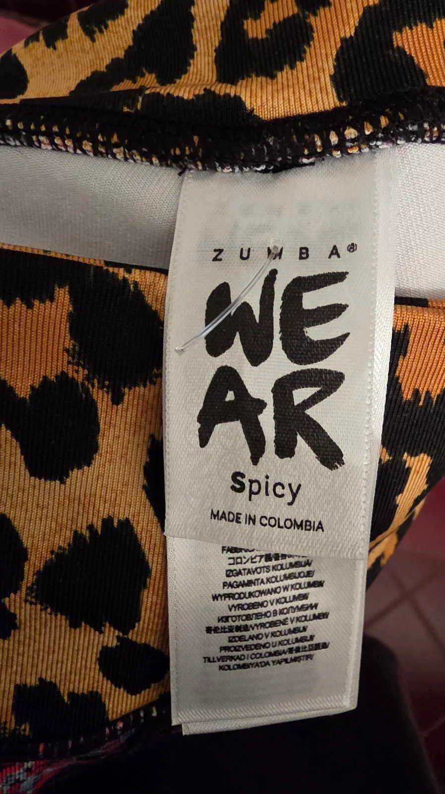 Zumba Wear La Panchanga Ruffle leggings. Size Medium — photo 3