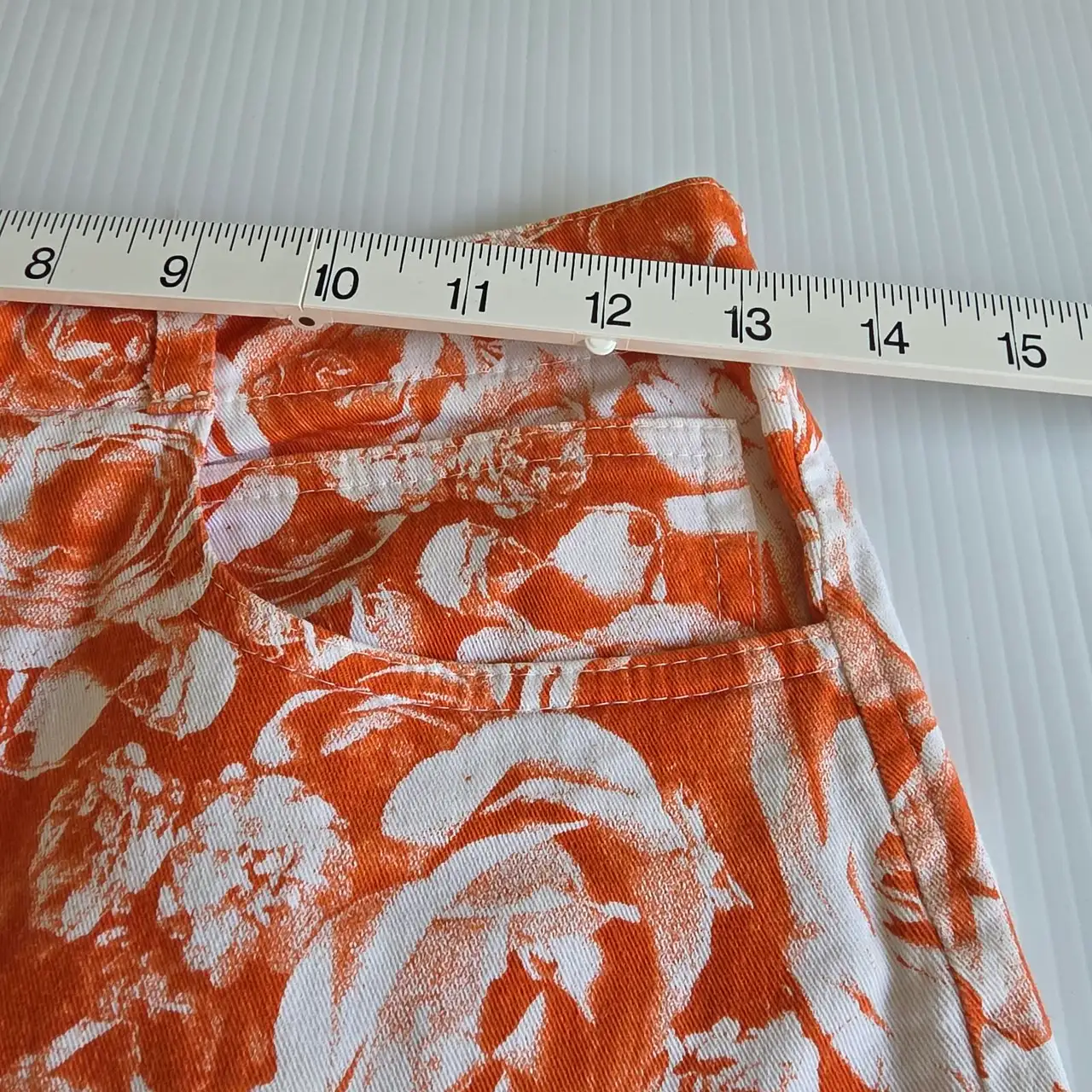 Vintage VERTICE Floral Capri Pants - Made in NZ - Size 10 (Fits Modern 6-8) – photo 5
