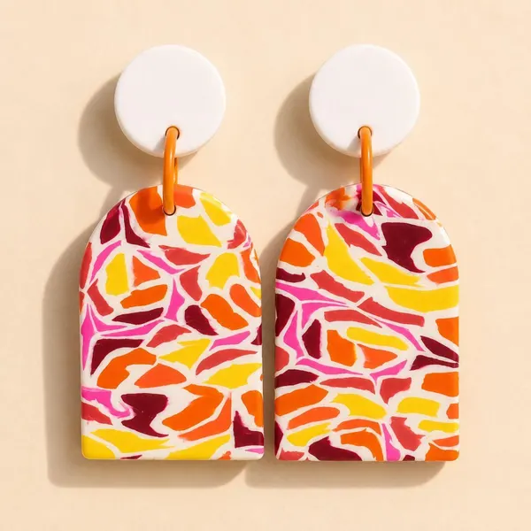 Handmade Polymer Clay Earrings