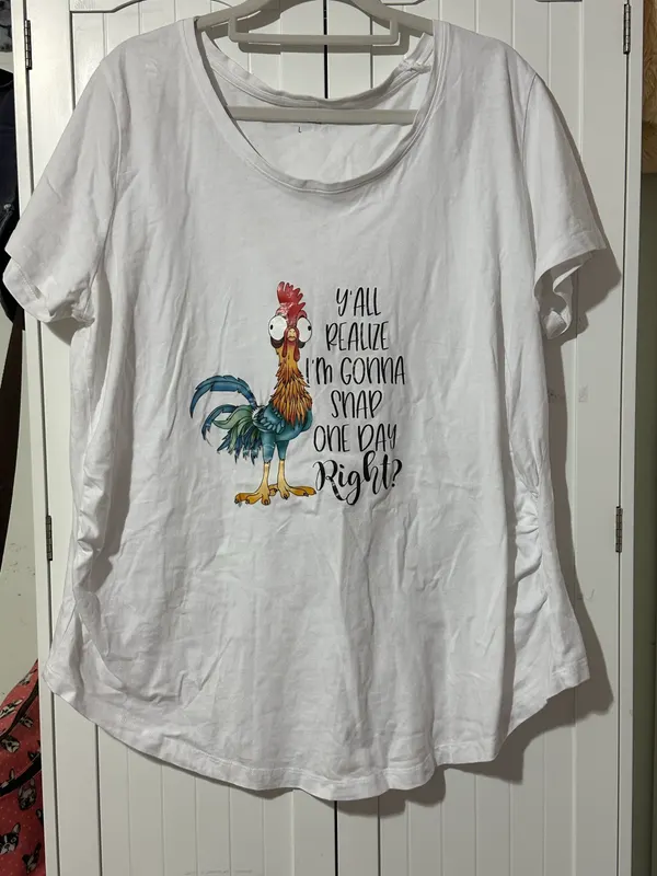 Handmade hei hei t shirt size L