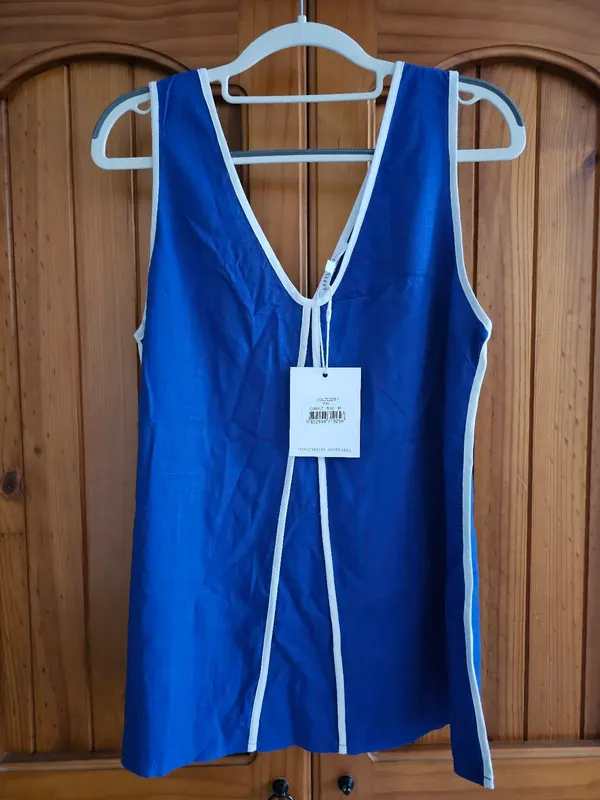 Cobalt Blue Tank Size M
