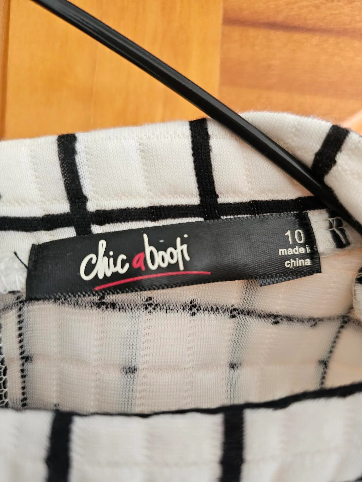Checkered mini dress Size 10 – photo 3