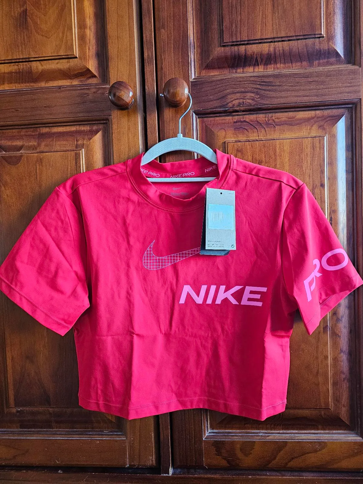 Nike Crop top Red Dri-fit Size M – photo 6
