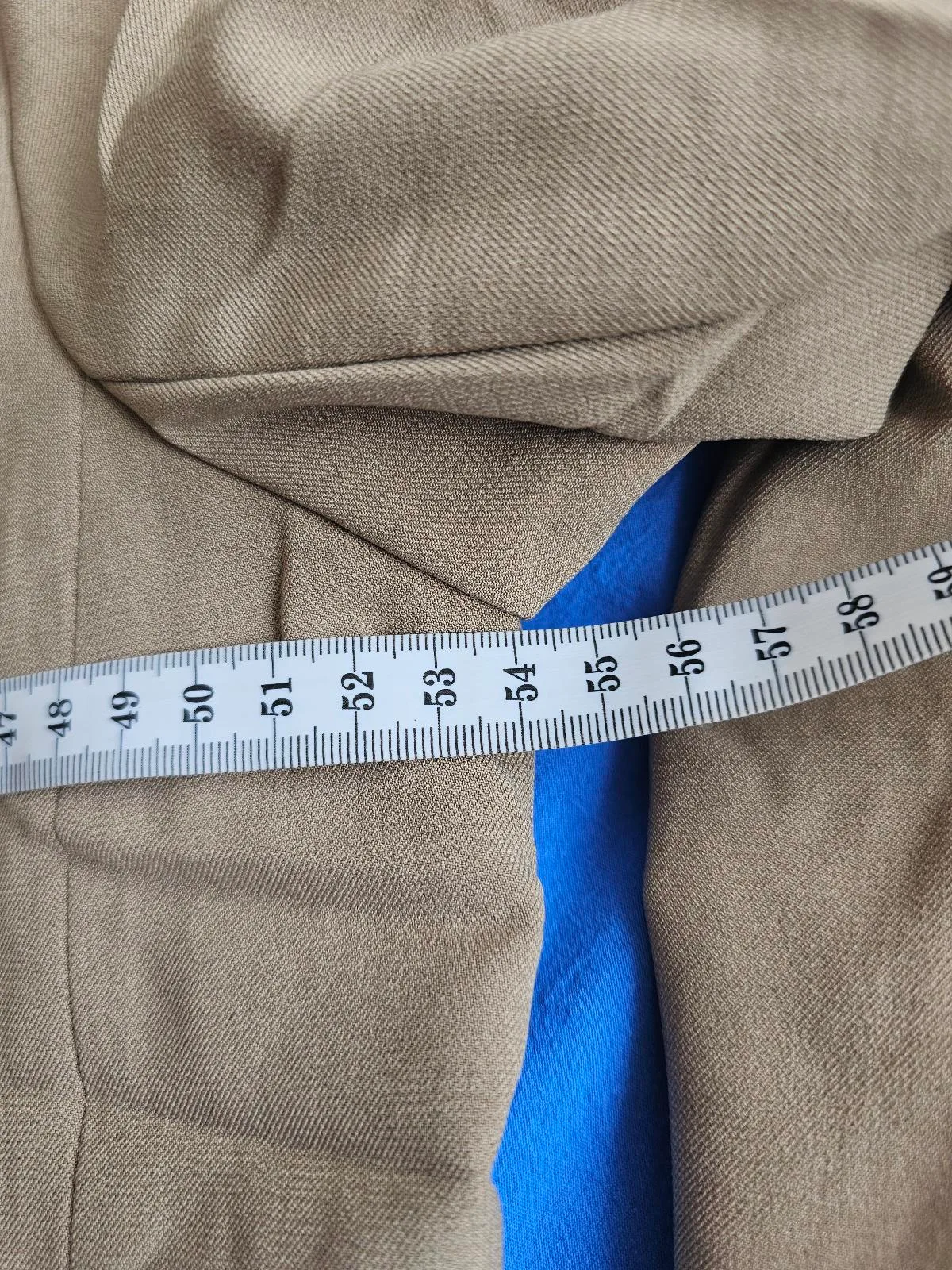 White Closet Longline blazer in Taupe/beige - Size 12 – photo 9