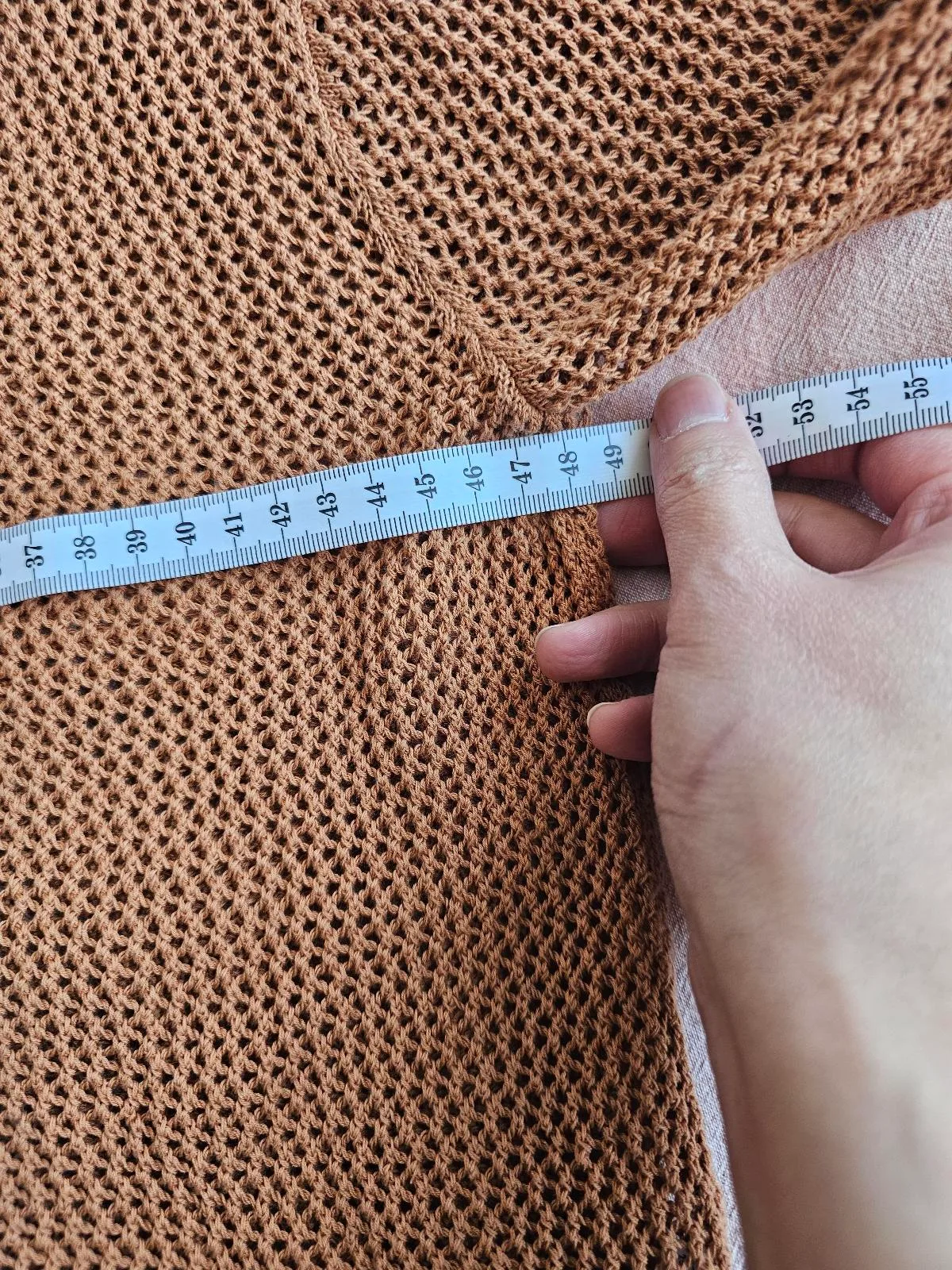 Uniqlo mesh brown cardigan size S – photo 6