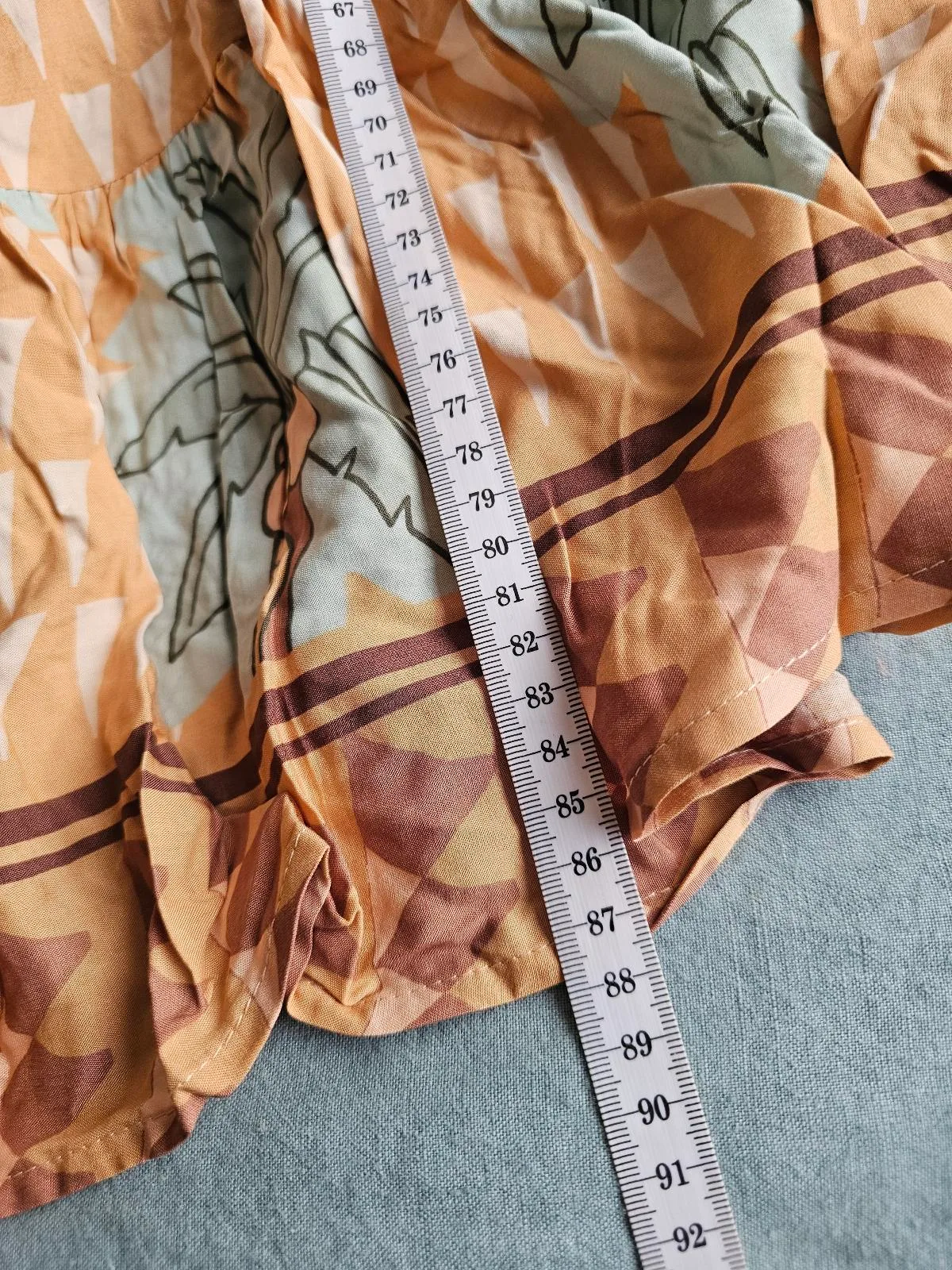 Jaase sunset sahara mini dress Size 18 – photo 9
