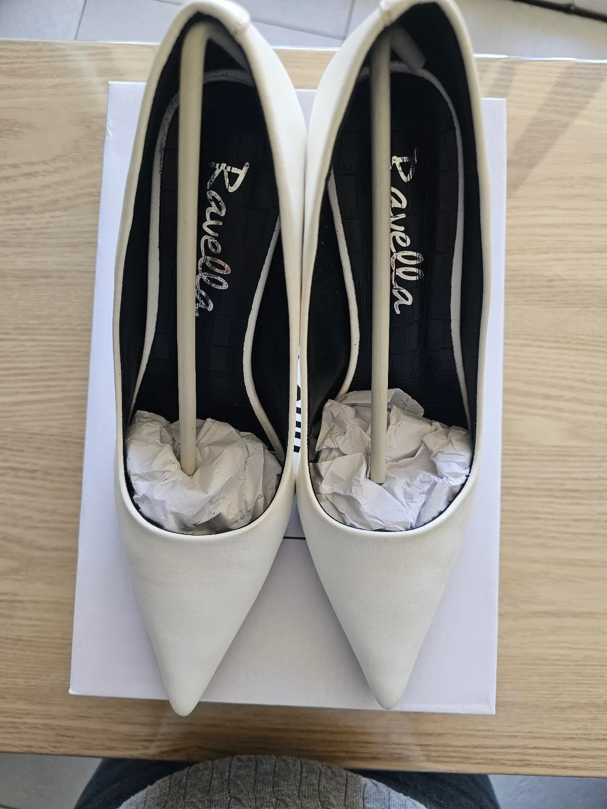 White Heels US 7 – photo 2