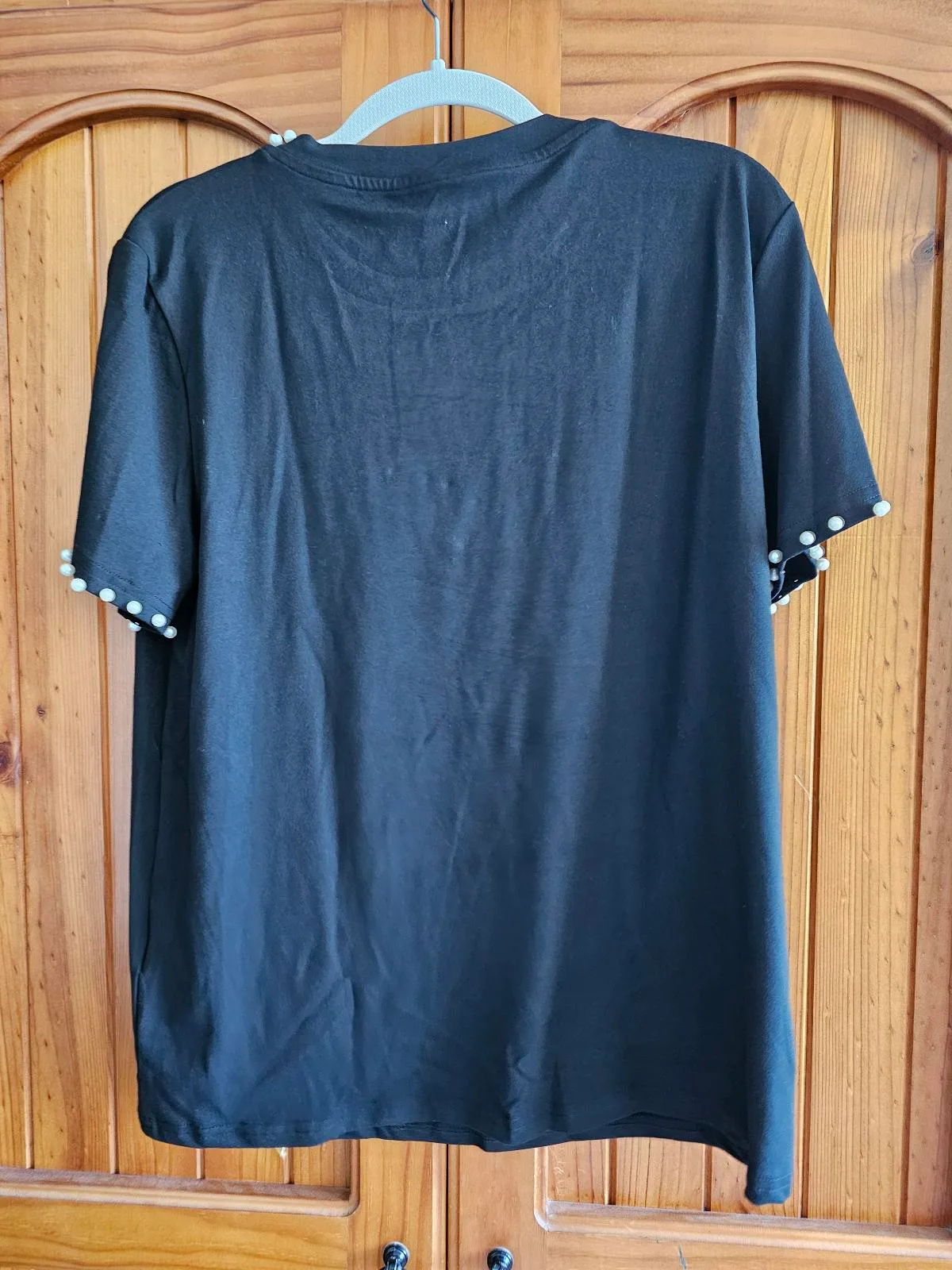 Black pearly shirt Size would fit M/L – photo 4