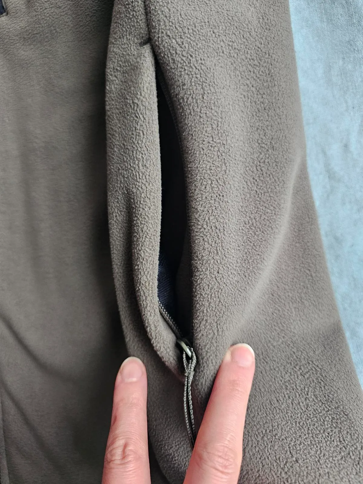 Mens MacPac Fleece Vest Size L – photo 5