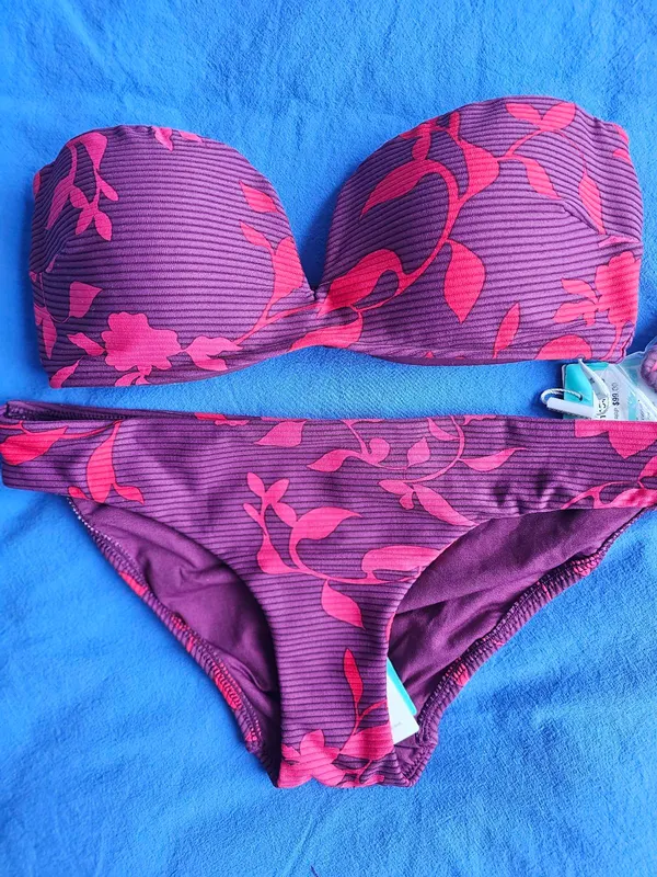 2pieces Seafolly Bikini set Boysenberry Size 10