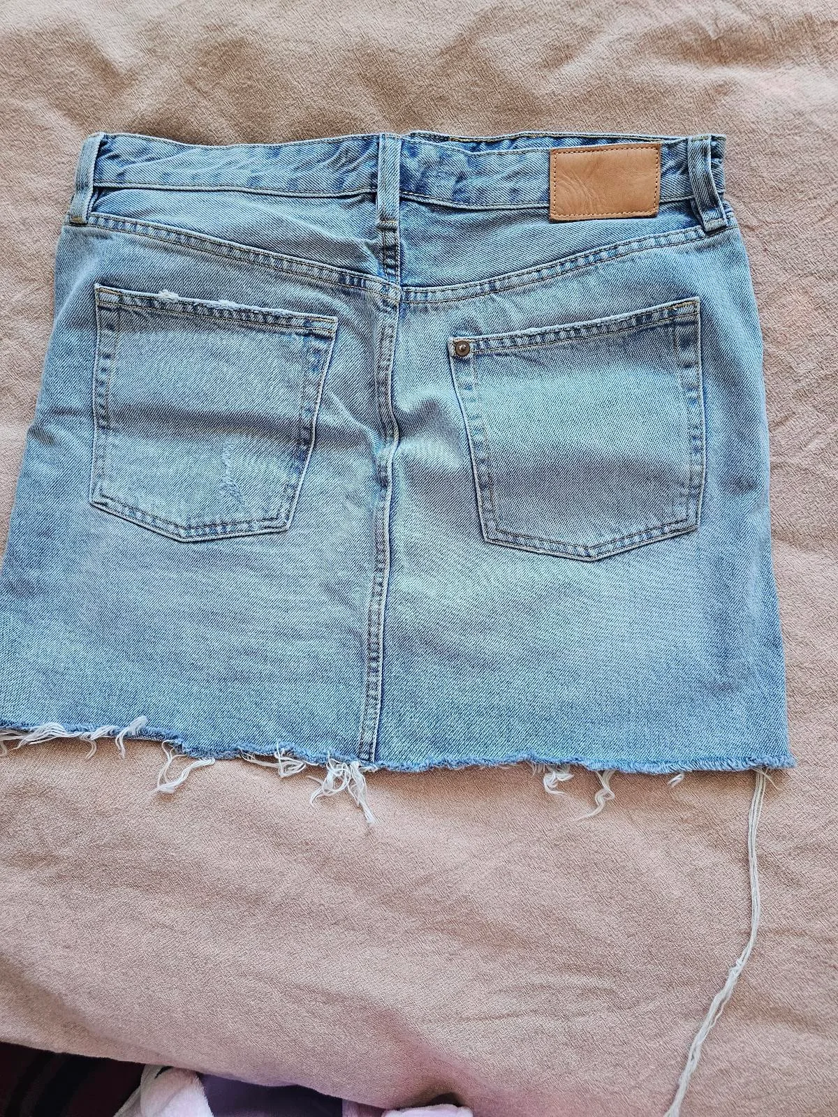 High waisted y2k jeans mini skirt - Size US8/EUR38 – photo 2