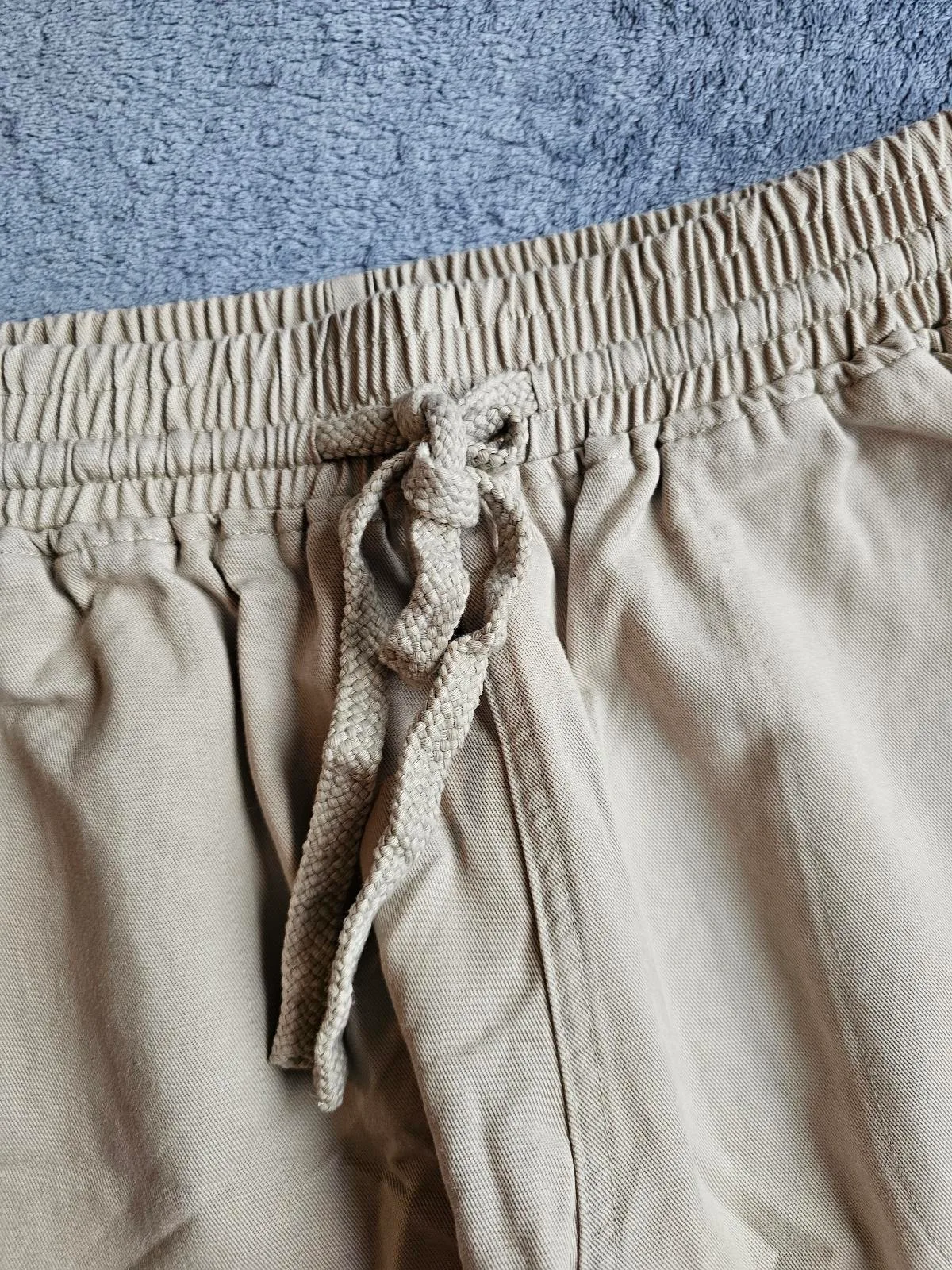 Straight Natural Color Pants - Size S – photo 8